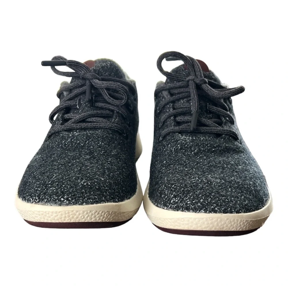 Allbirds Wool Runners Mizzles‎ Gray Cream Sneakers Tennis Shoes Lace Up Merino